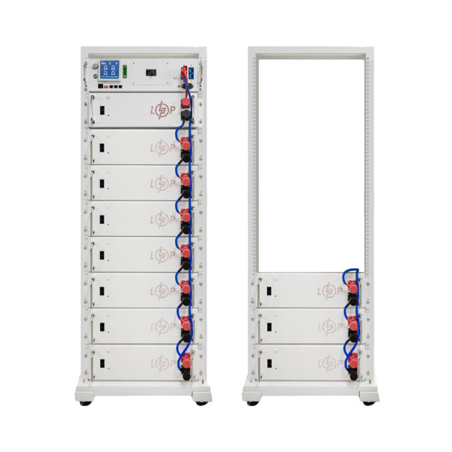 Высоковольтный аккумулятор LP LiFePO4 Battery HVM 563,2V 50Ah (28160Wh) BMS 125A AB Lrack white