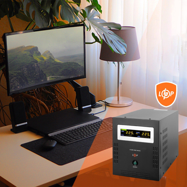 ДБЖ з правильною синусоїдою 48V LPY-B-PSW-7000VA+(5000Вт)10A/20A