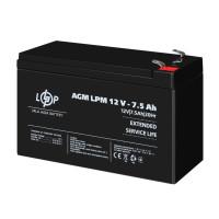 Аккумулятор AGM LPM 12V – 7.5 Ah