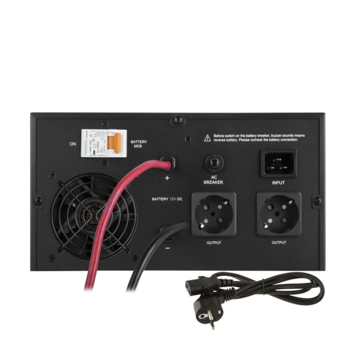 ДБЖ з правильною синусоїдою 12V LPE-B-PSW-1500VA+ (1000Вт) 1-35A