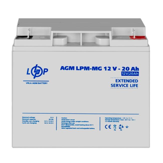 Аккумулятор мультигелевый LPM-MG 12V - 20 Ah