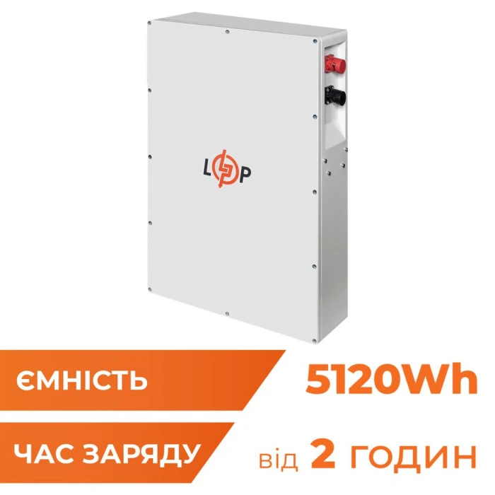 Аккумулятор LP LiFePO4 51,2V - 100 Ah (5120Wh) (BMS JK 100A/50А) W RS485/CAN WH