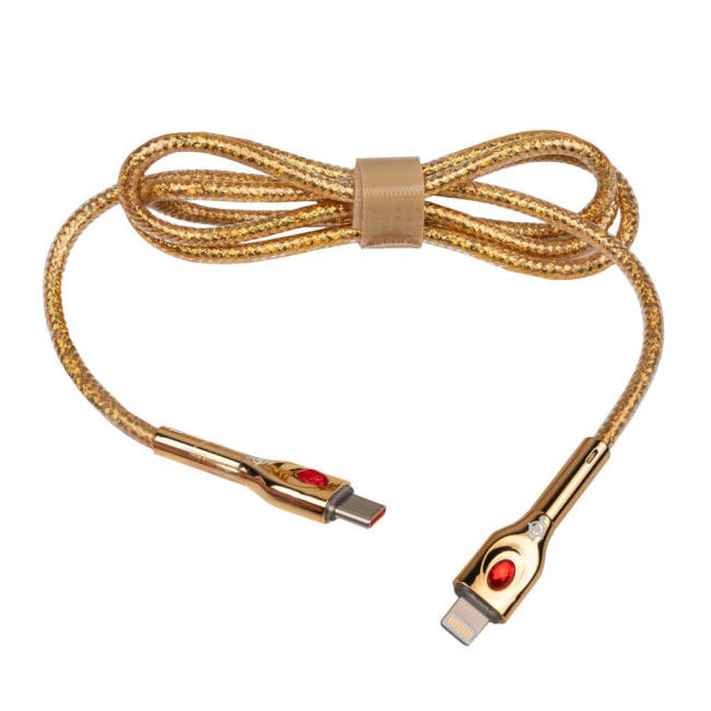 Кабель (шнур) LP Type-C на Lightning 30Вт с быстрой зарядкой (QC) 1м C301ML