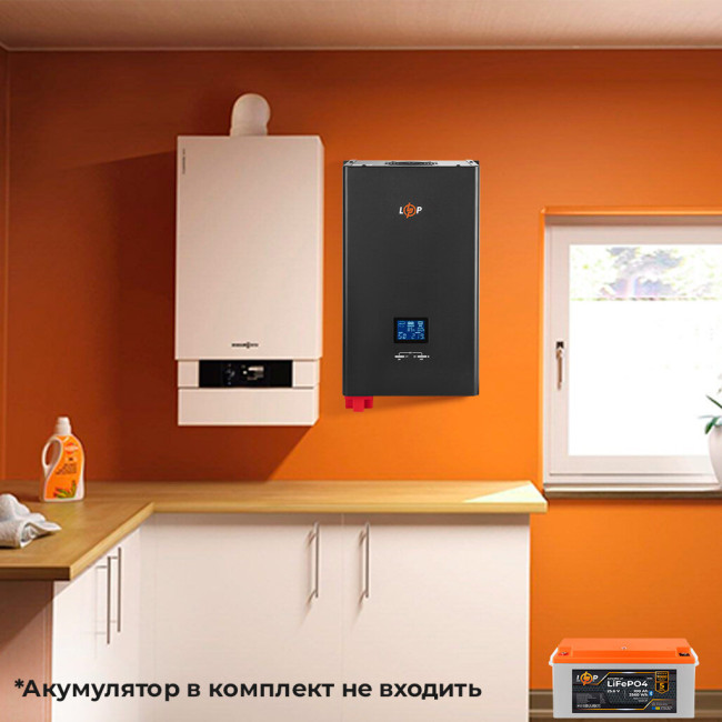 ДБЖ з правильною синусоїдою 24V LPE-W-PSW-3600VA+ (2500Вт) 1-40A