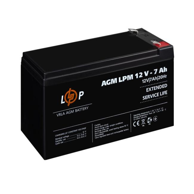 Аккумулятор AGM LPM 12V – 7 Ah
