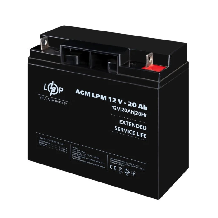 Аккумулятор AGM LPM 12V – 20 Ah
