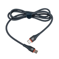 Кабель (шнур) для Apple IPhone 15 LP Type-C to Type-C 5A 65W с быстрой зарядкой (QC) 1м C201MCI