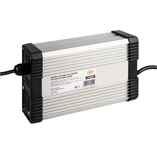 Зарядное устройство для аккумуляторов LiFePO4 12V (14.6V)-20A-240W