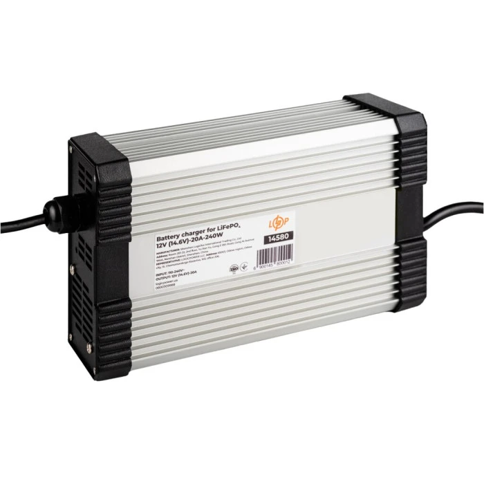 Зарядное устройство для аккумуляторов LiFePO4 12V (14.6V)-20A-240W