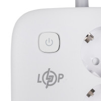 Сетевой фильтр (удлинитель) LP F65WG4 (3x220V-3520W, 2xUSB-60W, 2xType-C 65W QC/PD)