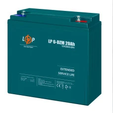 Тяговый свинцово-кислотный аккумулятор AGM LP 6-DZM-20 Ah