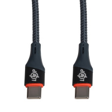 Кабель (шнур) для Apple IPhone 15 LP Type-C to Type-C 5A 65W с быстрой зарядкой (QC) 1м C201MCI