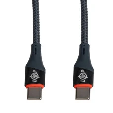 Кабель (шнур) для Apple IPhone 15 LP Type-C to Type-C 5A 65W зі швидкою зарядкою (QC) 1м C201MCI