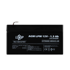 Аккумулятор AGM LPM 12V – 1.3 Ah