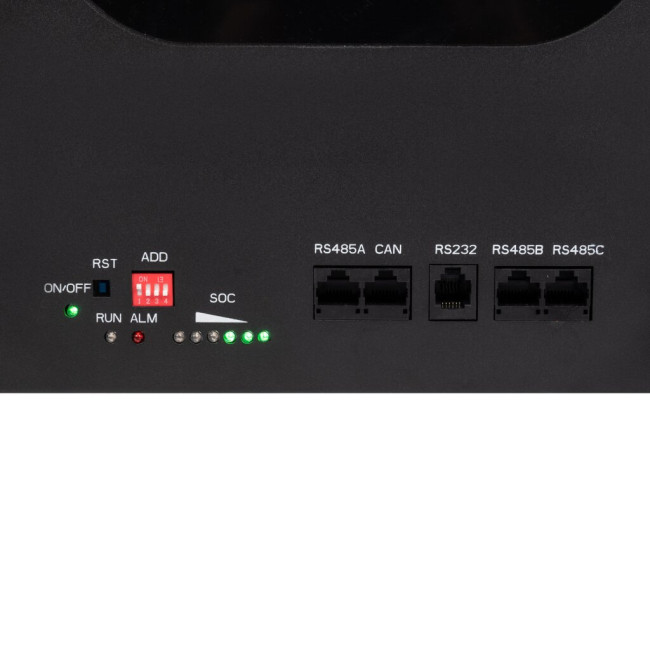 Аккумулятор LP LiFePO4 51,2V - 230 Ah (11776Wh) (Smart BMS 200A) с LCD RM AB RS485/CAN