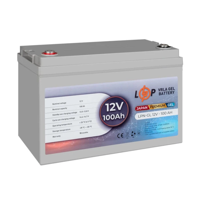 Аккумулятор гелевый LPN-GL 12V-100 Ah (JAPAN)