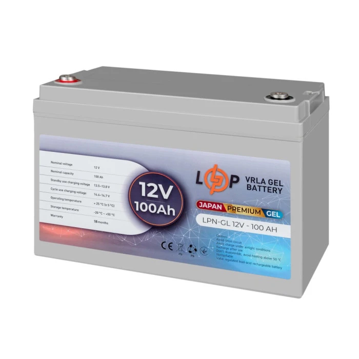 Аккумулятор гелевый LPN-GL 12V-100 Ah (JAPAN)