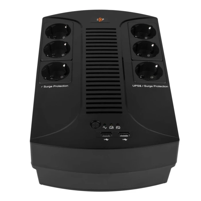 Джерело безперебійного живлення (ДБЖ) LP 850VA-6PS (595Вт)