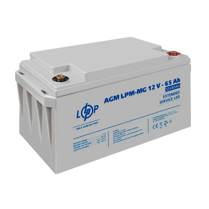 Аккумулятор мультигелевый LPM-MG 12V - 65 Ah