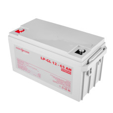 Аккумулятор гелевой LP-GL 12V-65 Ah Silver