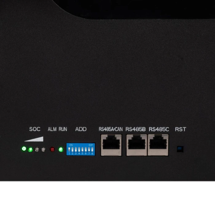 Акумулятор LP LiFePO4 51,2V - 120 Ah 6000Wh (Smart BMS 100A) с LCD RM AB RS485/CAN