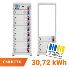 Високовольтний акумулятор LP LiFePO4 Battery HVM 614,4V 50Ah (30720 Wh) BMS 160А P AB Lrack white