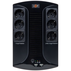 Джерело безперебійного живлення (ДБЖ) LP 850VA-6PS (595Вт)
