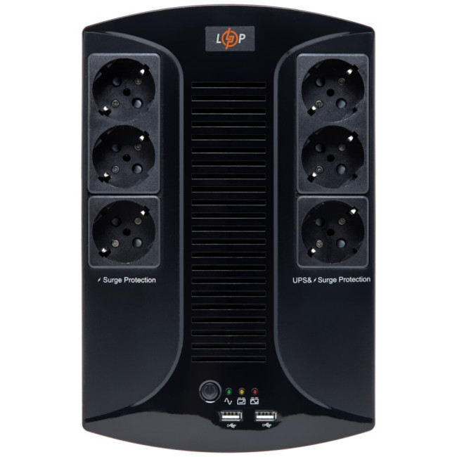 Джерело безперебійного живлення (ДБЖ) LP 850VA-6PS (595Вт) Джерело безперебійного живлення (ДБЖ) LP 850VA-6PS (595Вт)