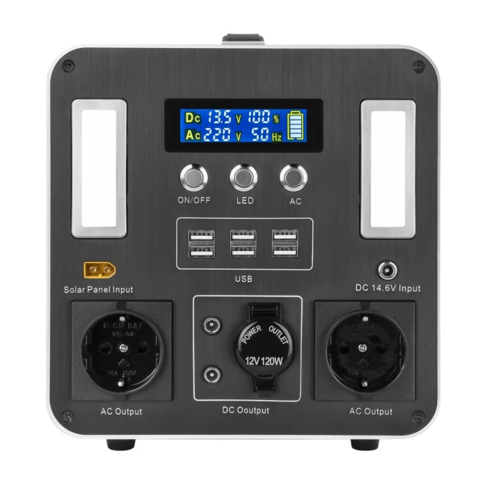 Багатофункціональна портативна зарядна станція LP CHARGER MPPT 1000 Max (1000W, 960Wh)