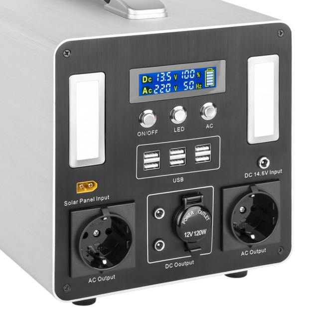 Многофункциональная портативная зарядная станция LP CHARGER MPPT 1000 Max (1000W, 960Wh)