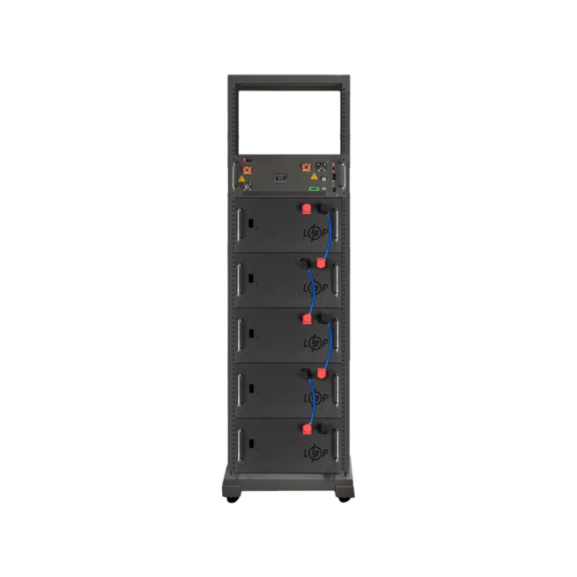 Высоковольтный аккумулятор LP LiFePO4 Battery HVM 256V 280Ah (71680Wh) BMS 125A AB Lrack black