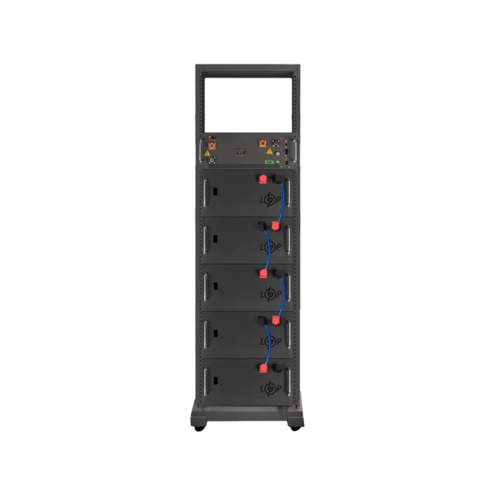 Высоковольтный аккумулятор LP LiFePO4 Battery HVM 256V 280Ah (71680Wh) BMS 125A AB Lrack black
