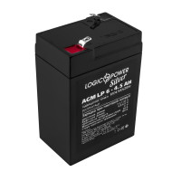 Аккумулятор AGM LP 6V - 4.5 Ah Silver