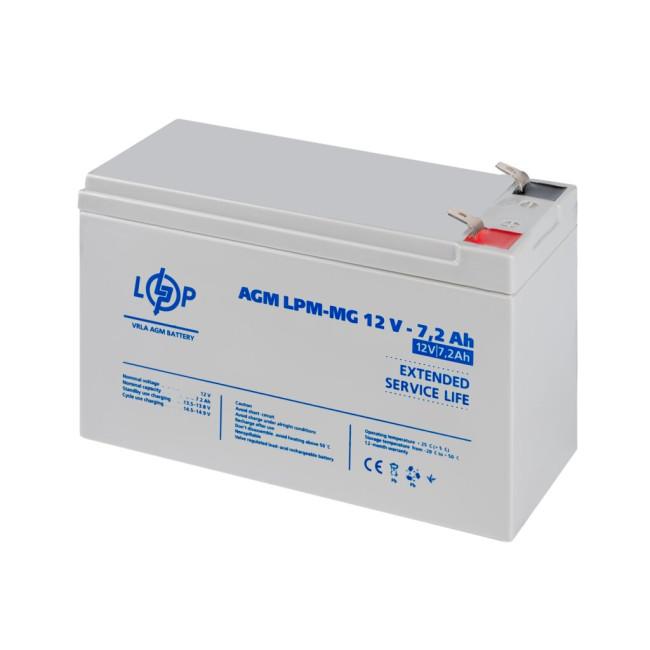 Аккумулятор мультигелевый LPM-MG 12V - 7.2 Ah