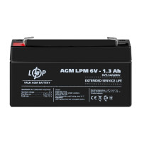 Аккумулятор AGM LPM 6V – 1.3 Ah