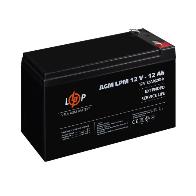 Аккумулятор AGM LPM 12V - 12 Ah