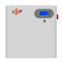 Аккумулятор LP LiFePO4 51,2V - 100 Ah 5120Wh (Smart BMS 100A) с LCD WAB RS485/CAN