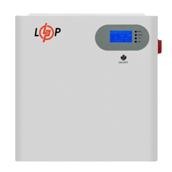 Акумулятор LP LiFePO4 51,2V - 100 Ah 5120Wh (Smart BMS 100A) з LCD WAB RS485/CAN