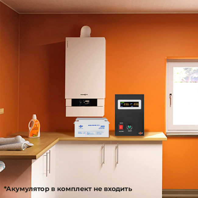 ДБЖ з правильною синусоїдою 24V LPY-B-PSW-1500VA+(1050Вт) 10A/15A