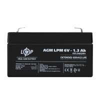 Аккумулятор AGM LPM 6V – 1.3 Ah