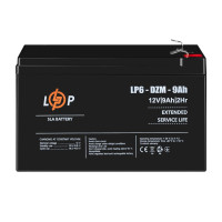 Тяговый свинцово-кислотный AGM аккумулятор LP 6-DZM-9 Ah