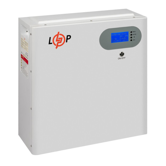 Аккумулятор LP LiFePO4 51,2V - 100 Ah 5120Wh (Smart BMS 100A) с LCD WAB RS485/CAN