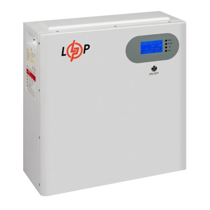 Акумулятор LP LiFePO4 51,2V - 100 Ah 5120Wh (Smart BMS 100A) з LCD WAB RS485/CAN
