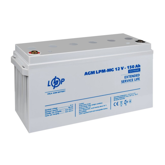 Аккумулятор мультигелевый LPM-MG 12V - 150 Ah