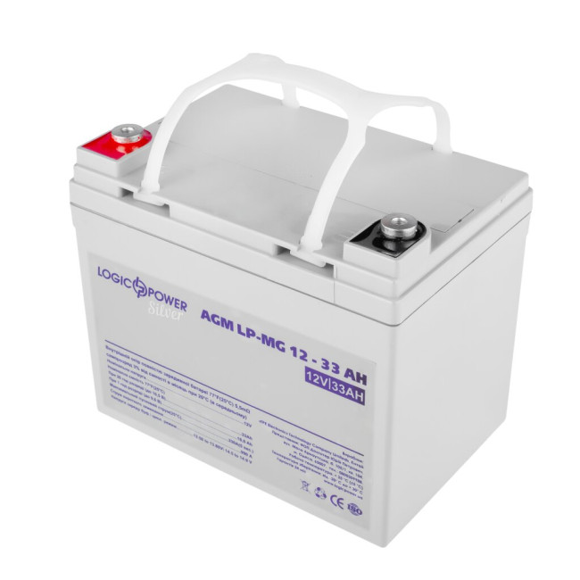 Аккумулятор мультигелевый LP-MG 12V - 33 Ah Silver