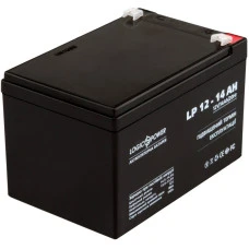 Акумулятор AGM LP 12V - 14 Ah Silver