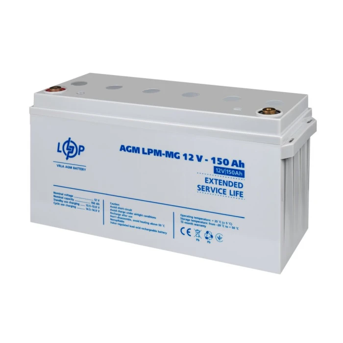 Аккумулятор мультигелевый LPM-MG 12V - 150 Ah