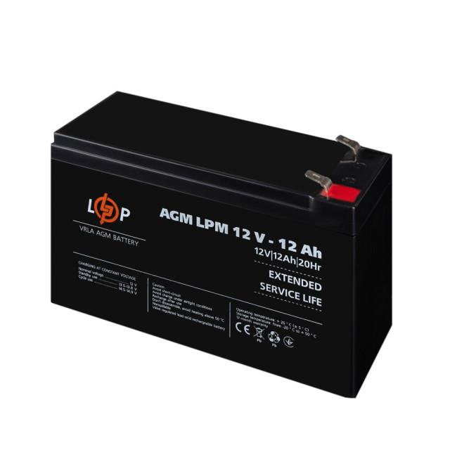 Аккумулятор AGM LPM 12V - 12 Ah