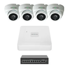 Комплект видеонаблюдения на 4 камеры GV-IP-K-W99/4 4MP