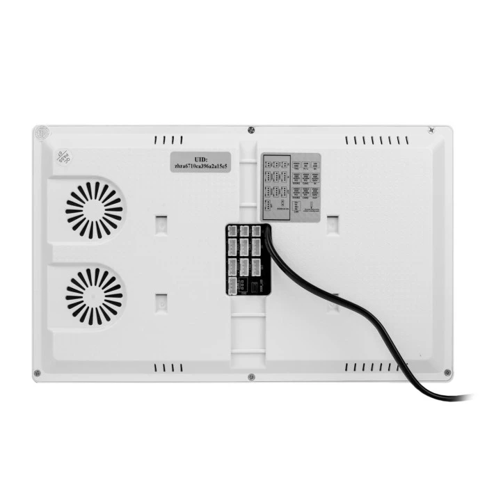 Цветной Wi-Fi AHD видеодомофон GreenVision GV-061-AHD-M-VD10SD White